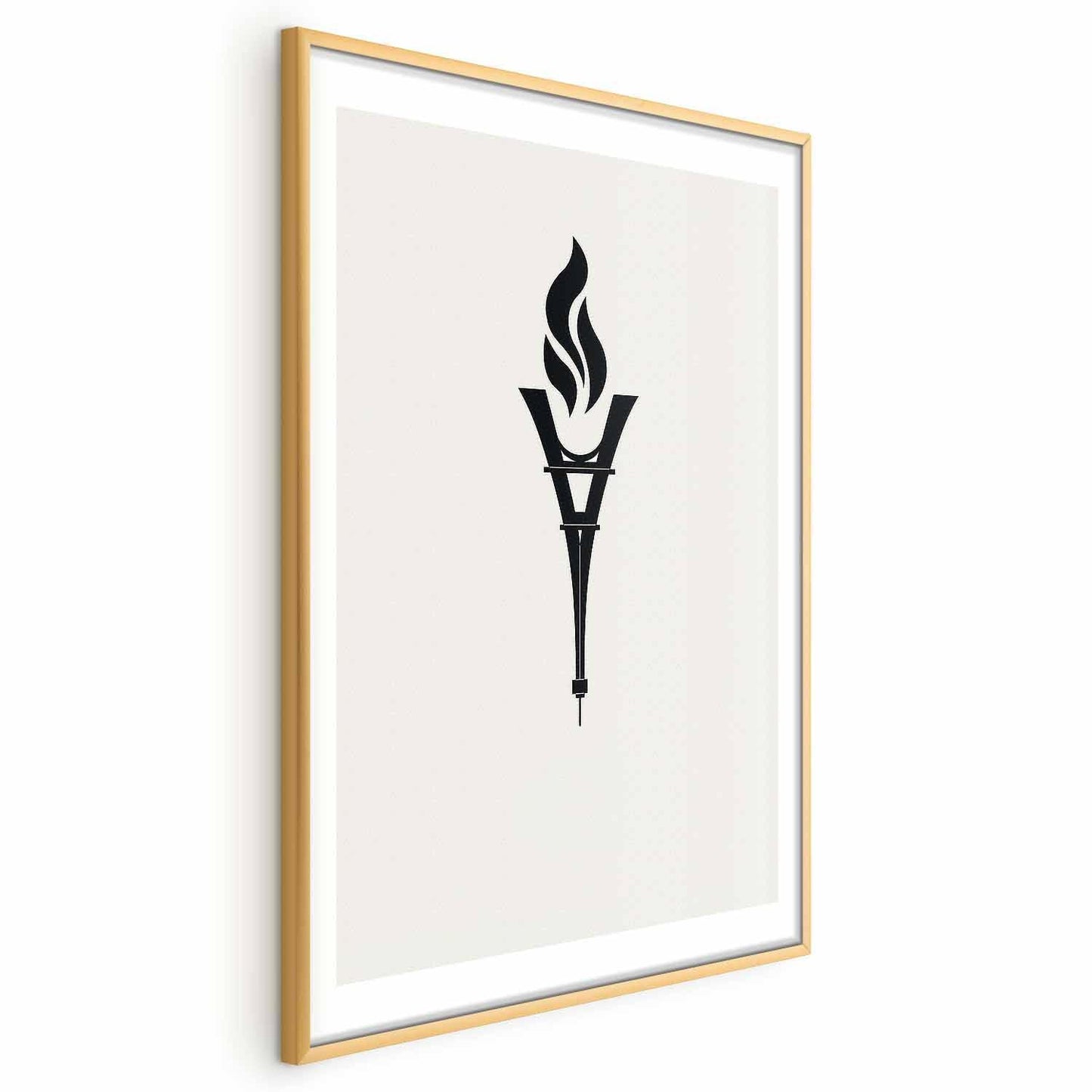 Poster - Torch Shaped Like the Eiffel Tower