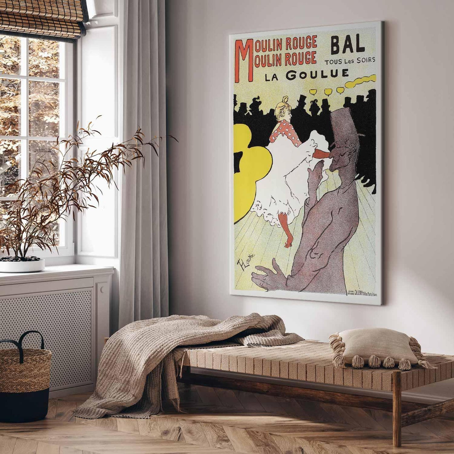 Wandbild XXL - Henri de Toulouse-Lautrec – La Goulue