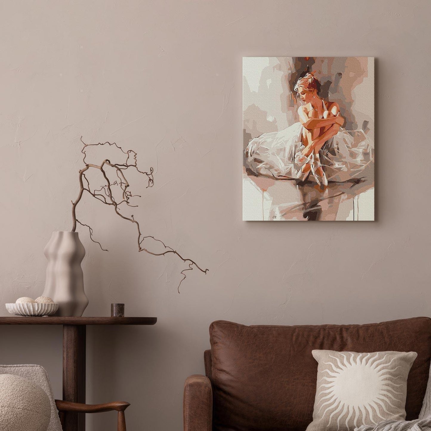 Malen nach Zahlen - Before the performance