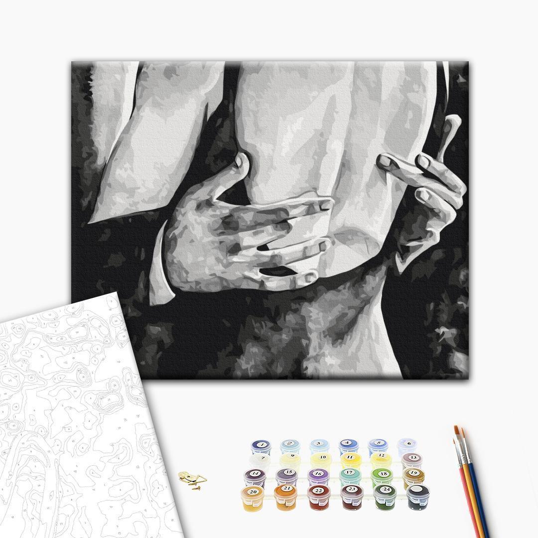 Malen nach Zahlen - Hug me