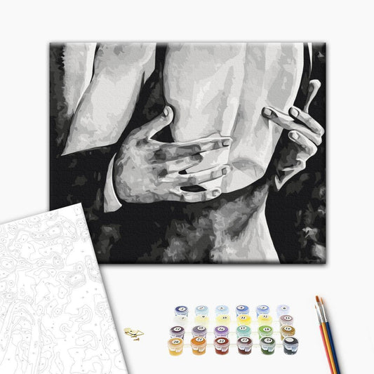 Malen nach Zahlen - Hug me