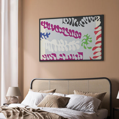 Leinwandbild - Henri Matisse – Lagoon I (from Jazz)