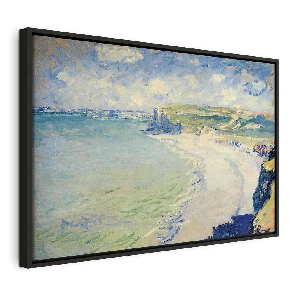 Leinwandbild - Claude Monet – Beach at Pourville