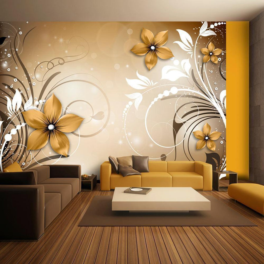 Fototapete - Brown rhapsody Artgeist