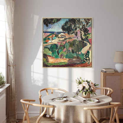 Leinwandbild - Henri Matisse – Landscape at Collioure