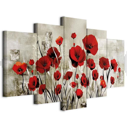 Leinwandbild - Scarlet Field