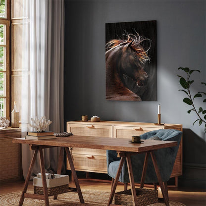 Leinwandbild - Fiery Wind (1 Part) Vertical