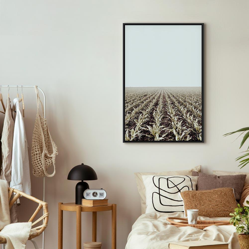 Leinwandbild - Corn Field (1 Part) Vertical