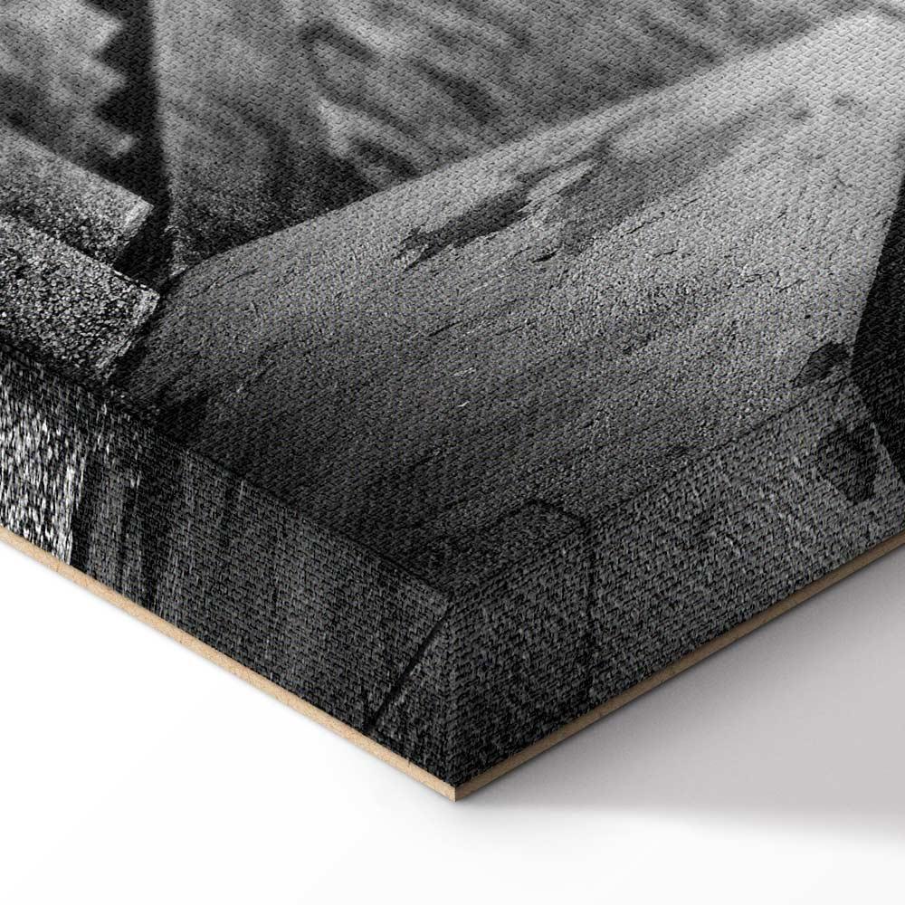 Leinwandbild - Parisian Suburb (1-częściowy) Vertical