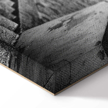 Leinwandbild - Parisian Suburb (1-częściowy) Vertical