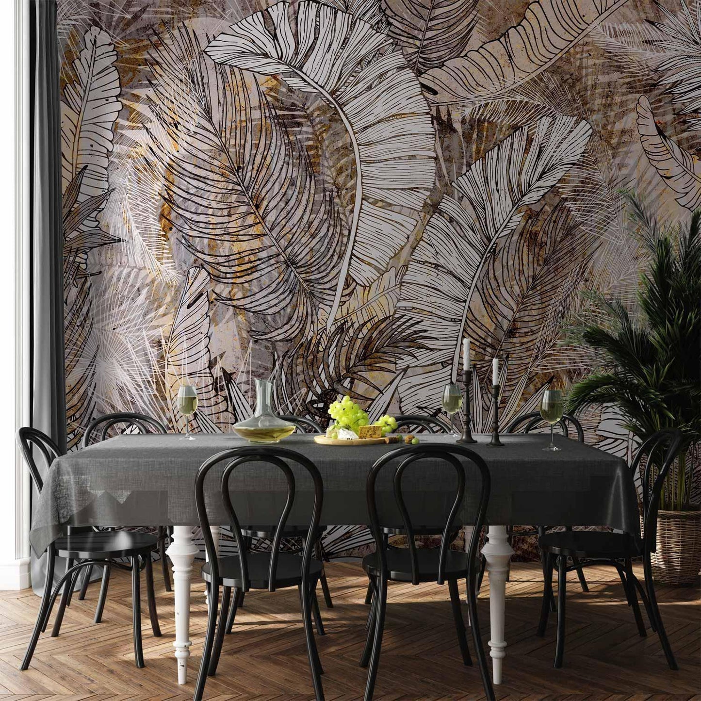 Fototapete - Honey Plumes