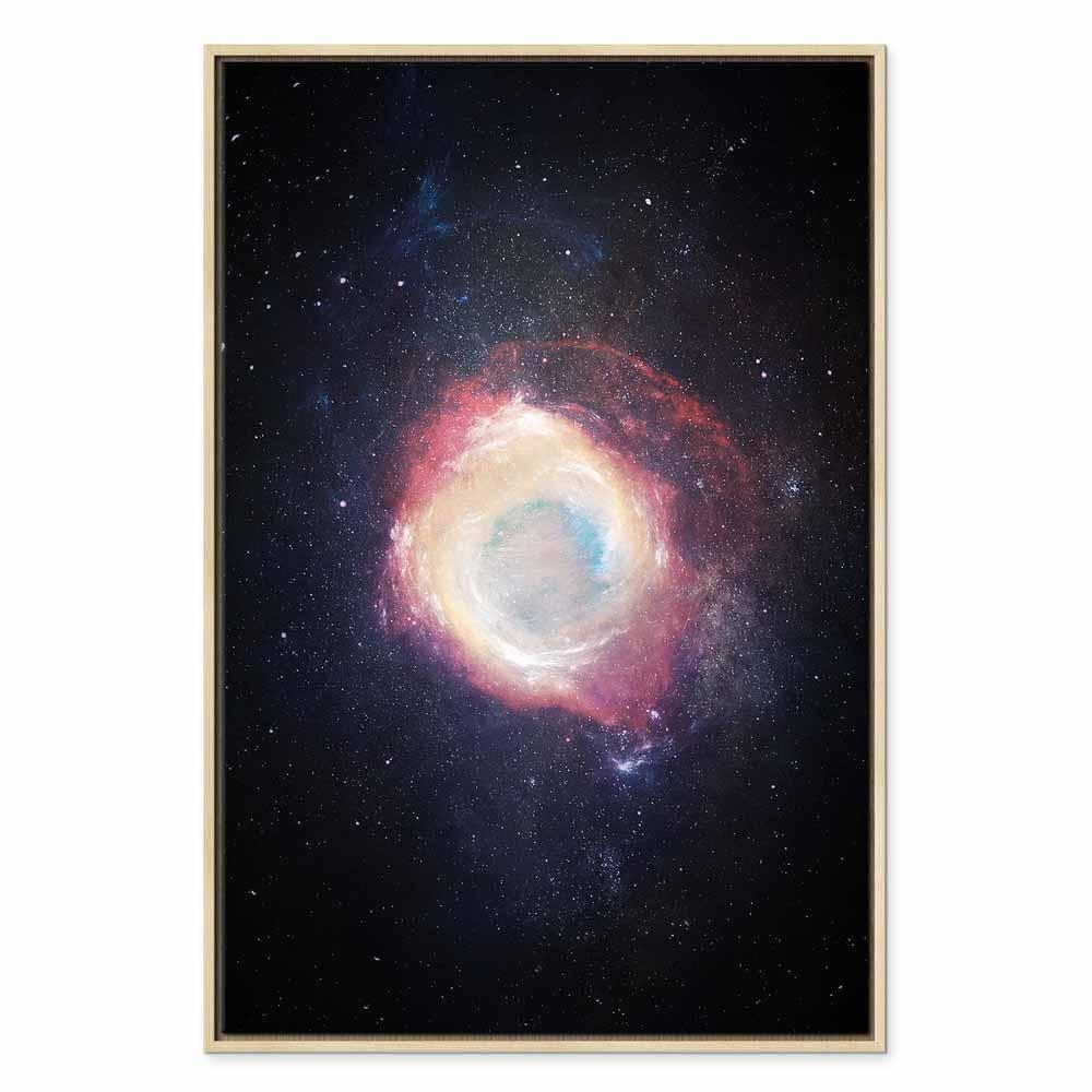 Leinwandbild - Galactic Explosion (1 Part) Vertical