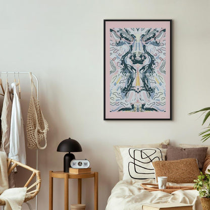 Leinwandbild - Rorschacha Mantra (1 Part) Vertical