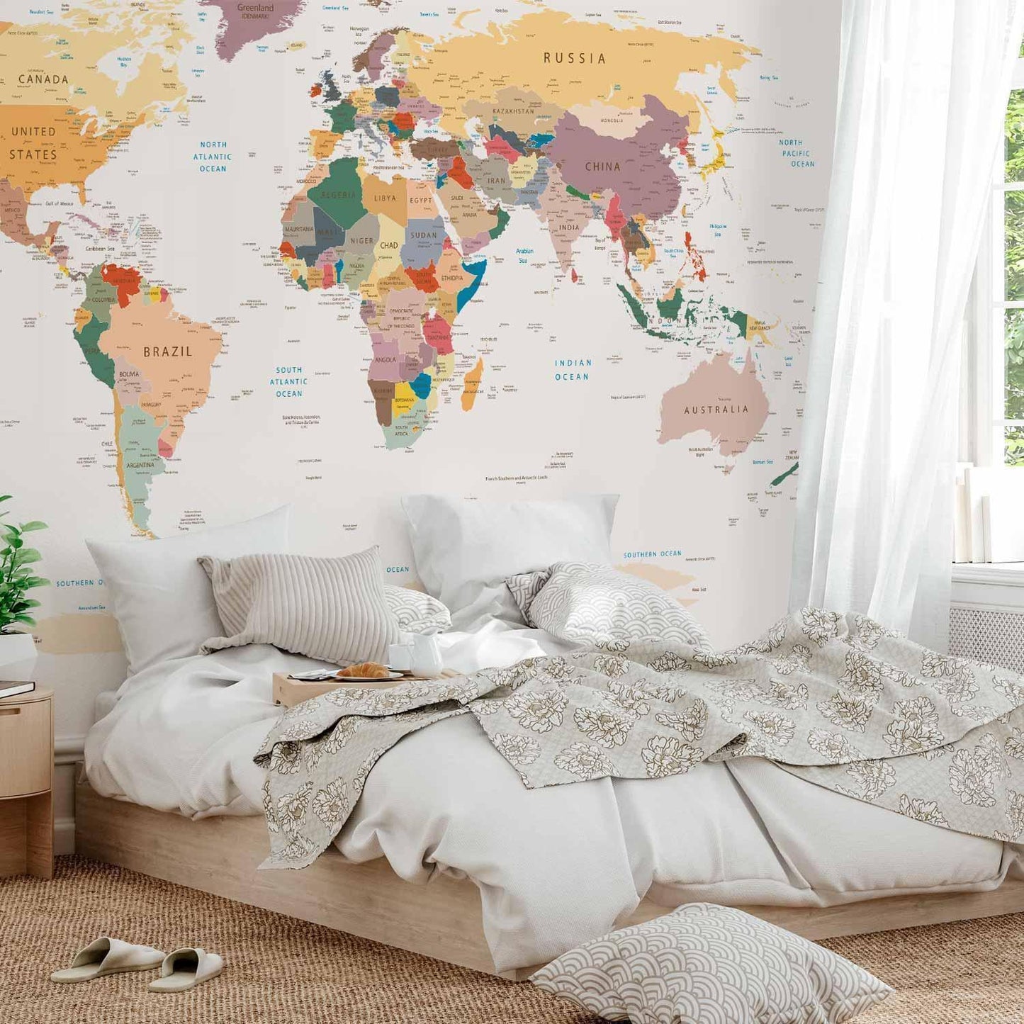 Fototapete - World Map