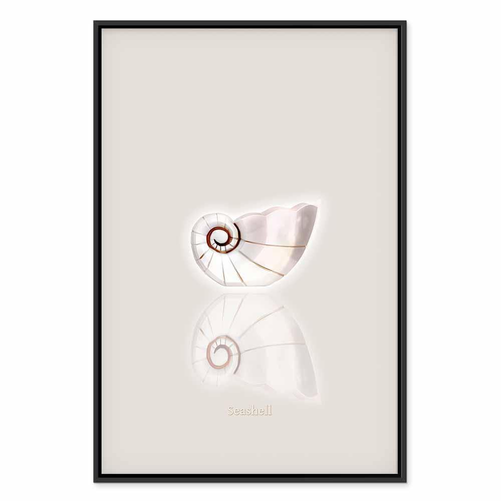 Leinwandbild - Ceramic Shell (1 Part) Vertical