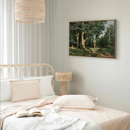 Leinwandbild - Ivan Shishkin – Oak Forest