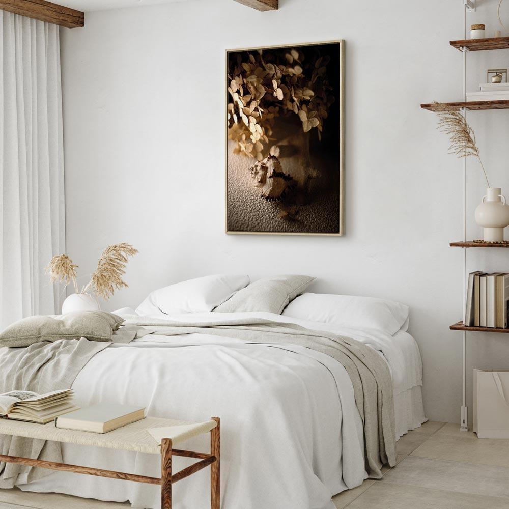 Leinwandbild - Humming Seashell (1 Part) Vertical