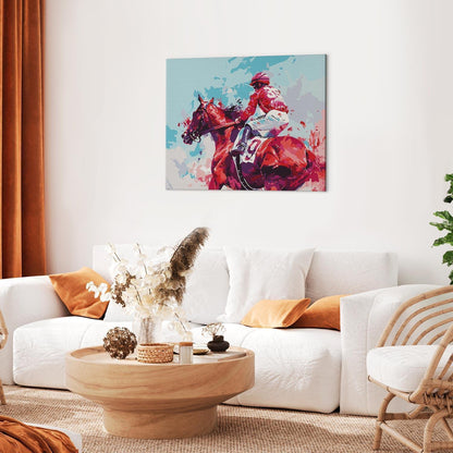 Malen nach Zahlen - Winning race