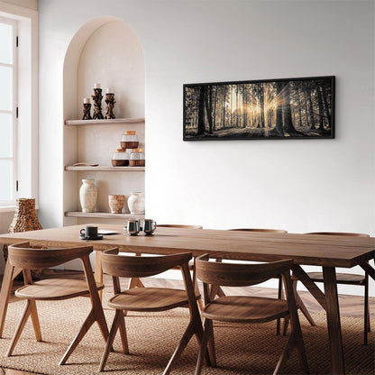 Leinwandbild - Forest Sun
