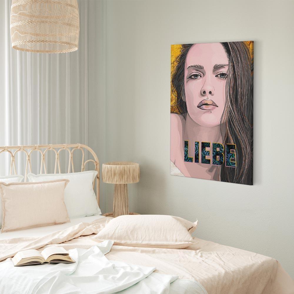Leinwandbild - Liebe (1 Part) Vertical