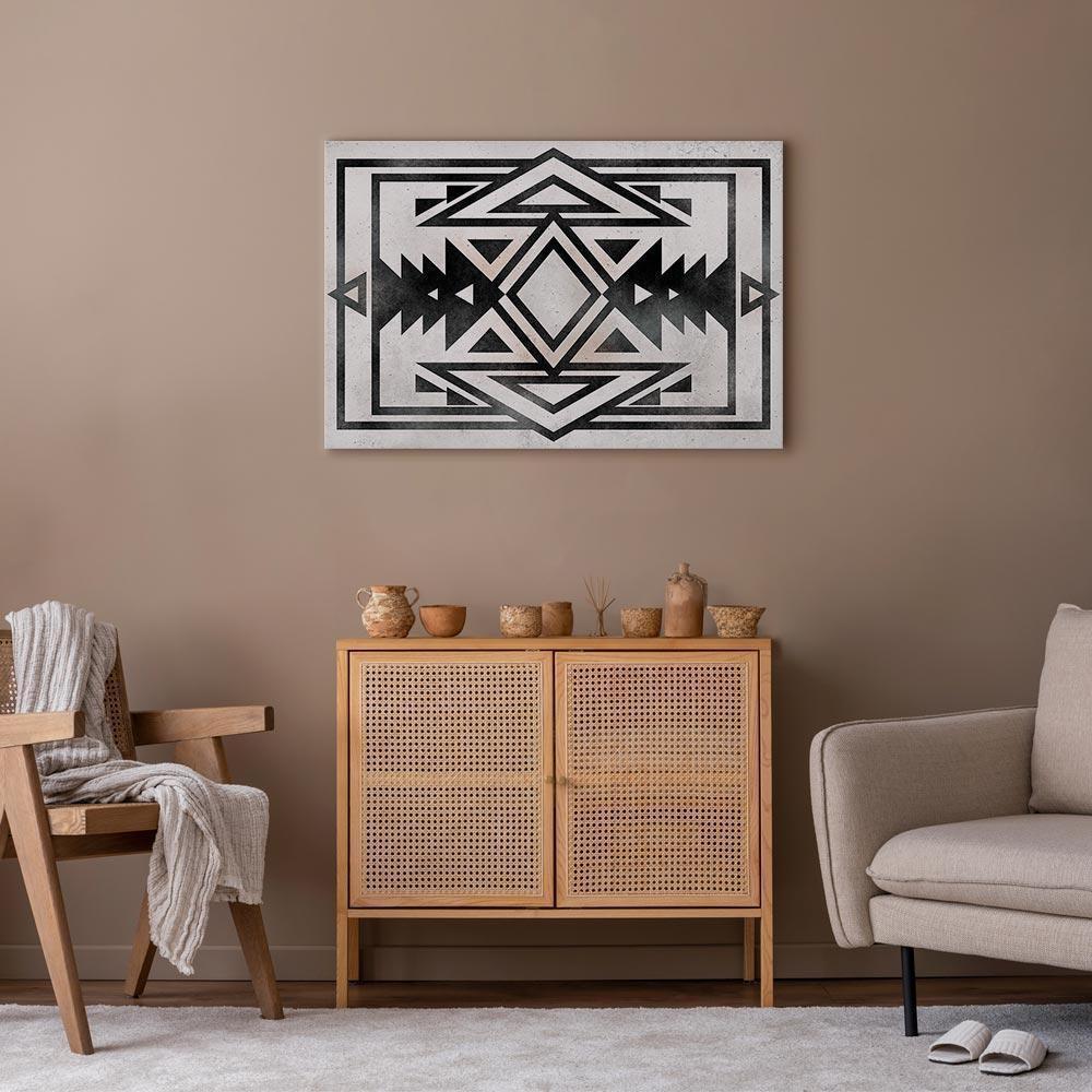 Leinwandbild - Ethnic Pattern (1 Part) Wide