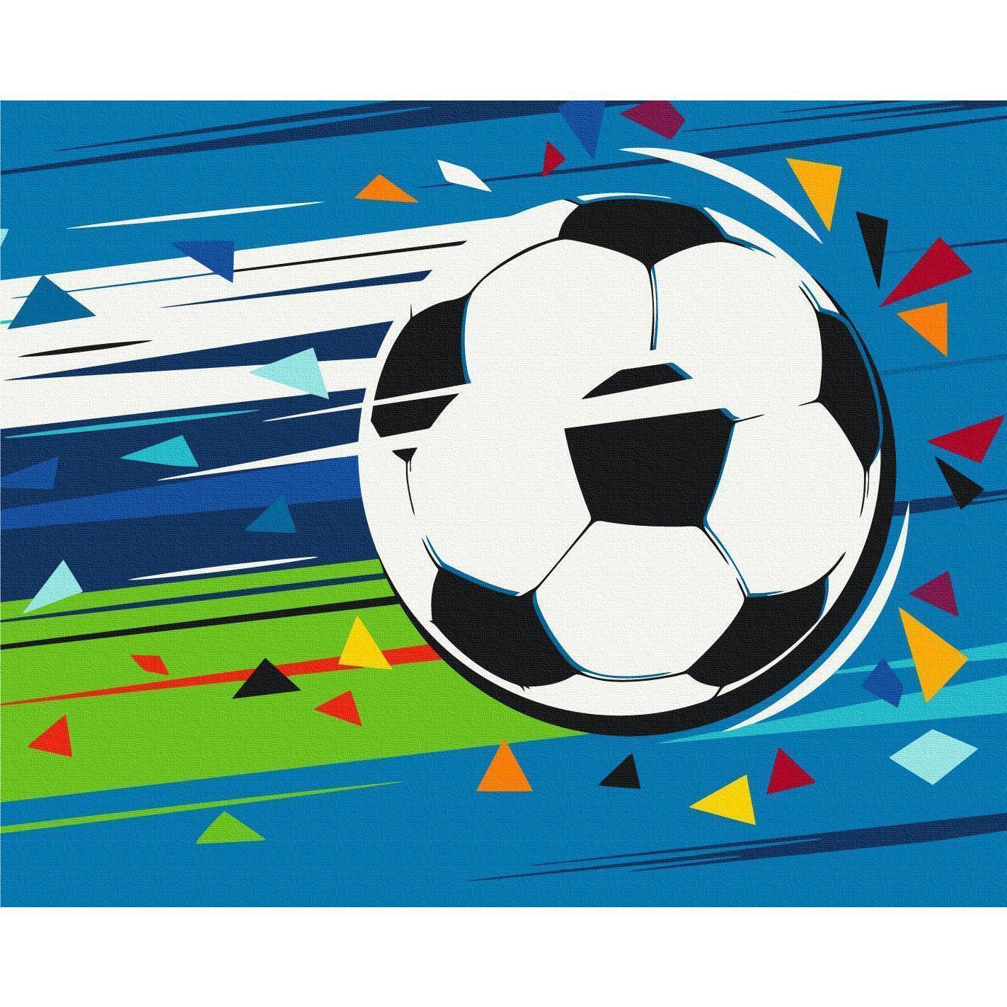 Malen nach Zahlen - Shoot and Goal!