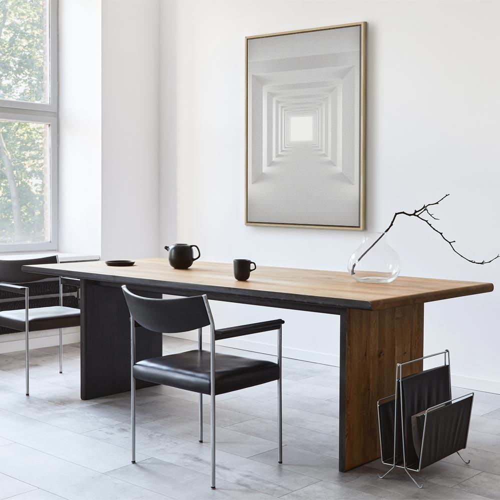 Leinwandbild - Shadow Tunnel (1 Part) Vertical