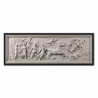 Leinwandbild - Relief: Apollo and Muses