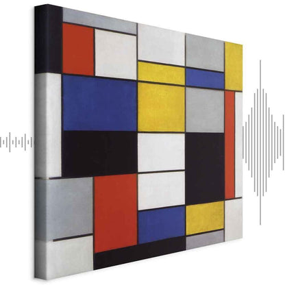 Leinwandbild - Piet Mondrian – Composition A