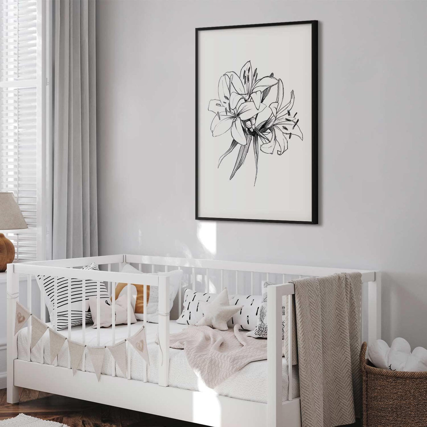 Poster - Drawn Flowers