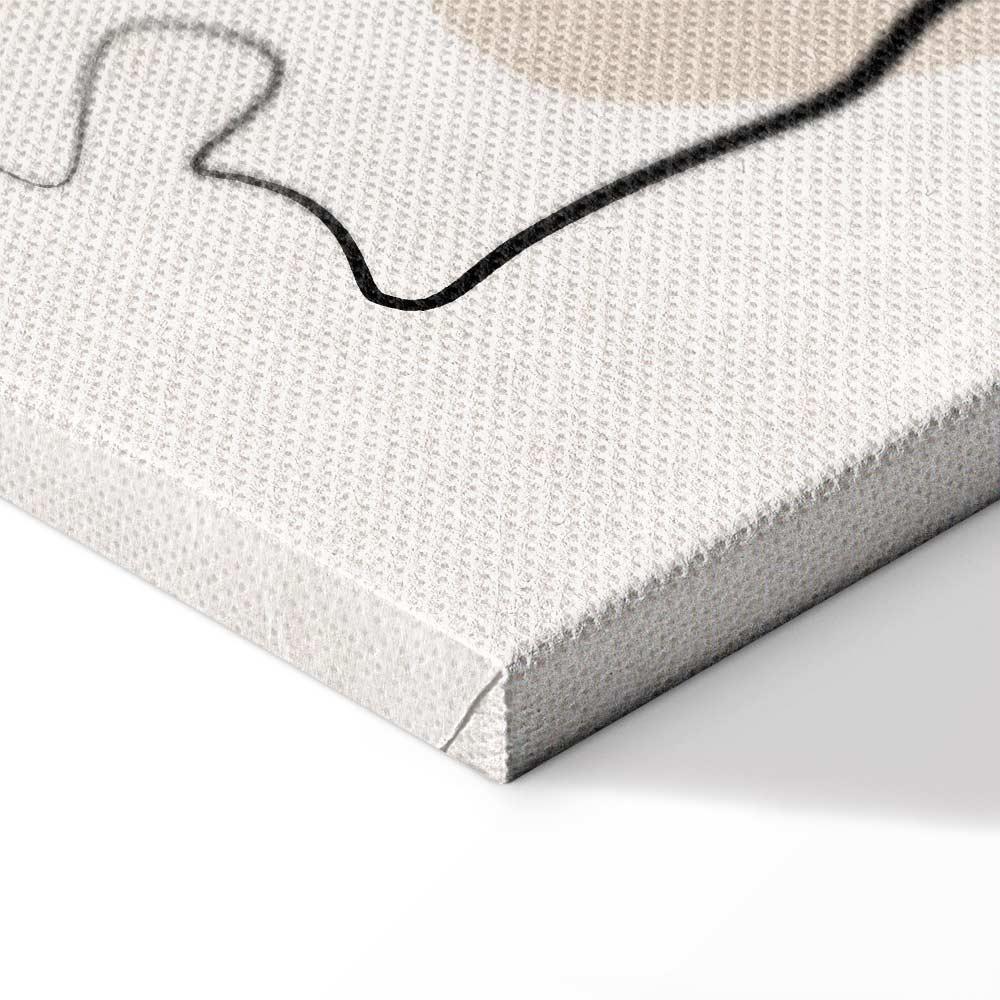 Leinwandbild - Romantic Morning (1 Part) Vertical