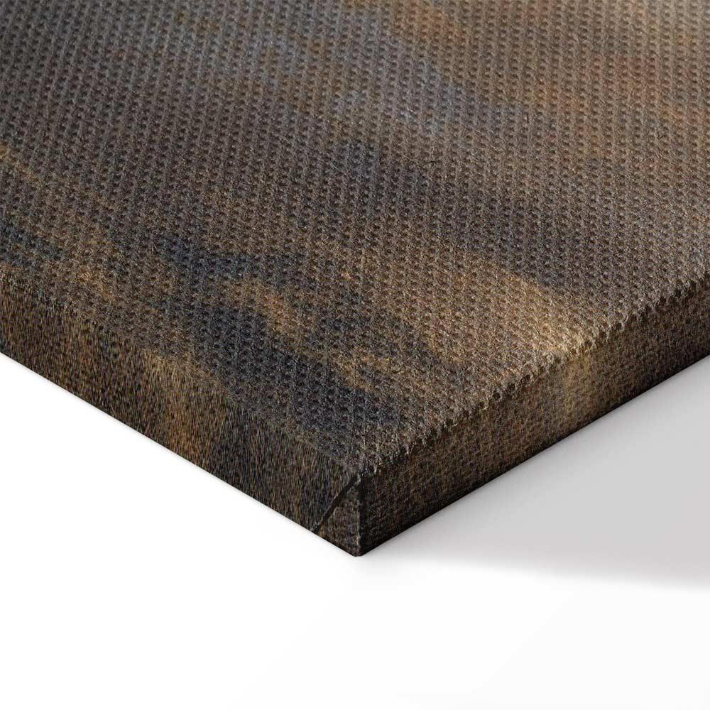 Leinwandbild - Golden Reflections on Clouds Foretelling Dusk