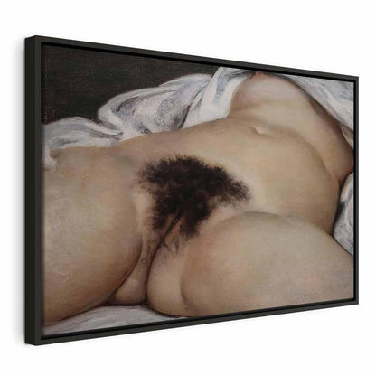 Leinwandbild - Gustave Courbet – The Origin of the World