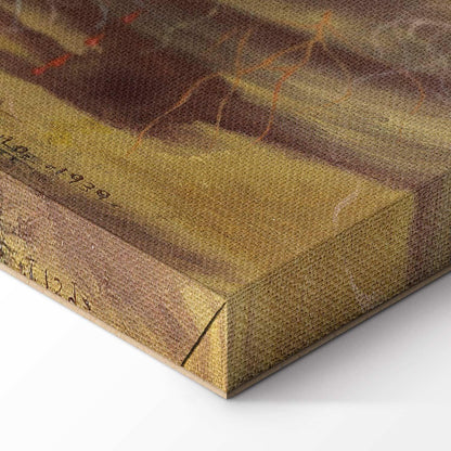 Leinwandbild - Frida Kahlo – Two Nudes in a Forest (The Earth Itself)