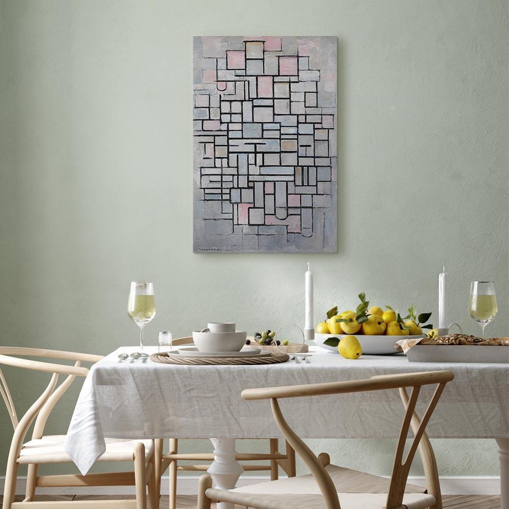 Leinwandbild - Piet Mondrian – Composition No IV