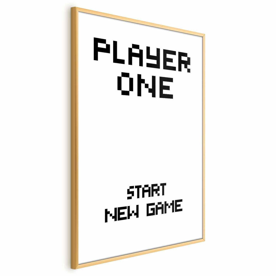 Poster - Start New Game Artgeist