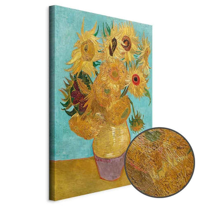 Leinwandbild - Vincent van Gogh – Sunflowers II
