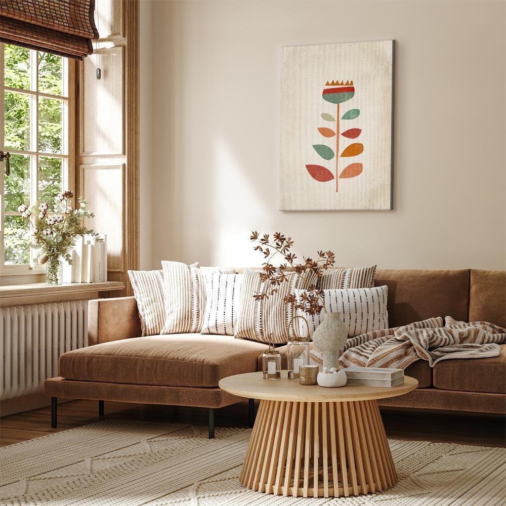 Leinwandbild - Queen of Flowers (1 Part) Vertical