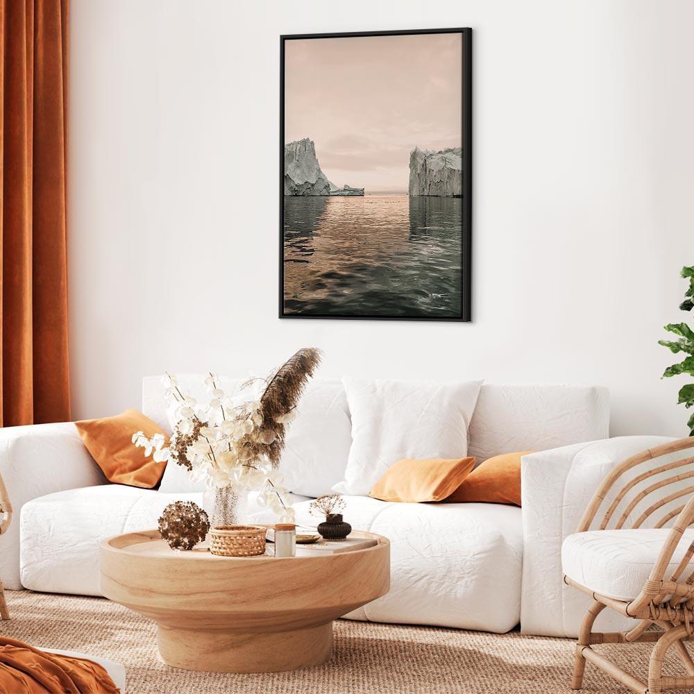 Leinwandbild - Ice Statues (1 Part) Vertical