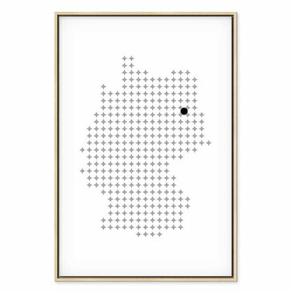 Leinwandbild - Germany (1 Part) Vertical