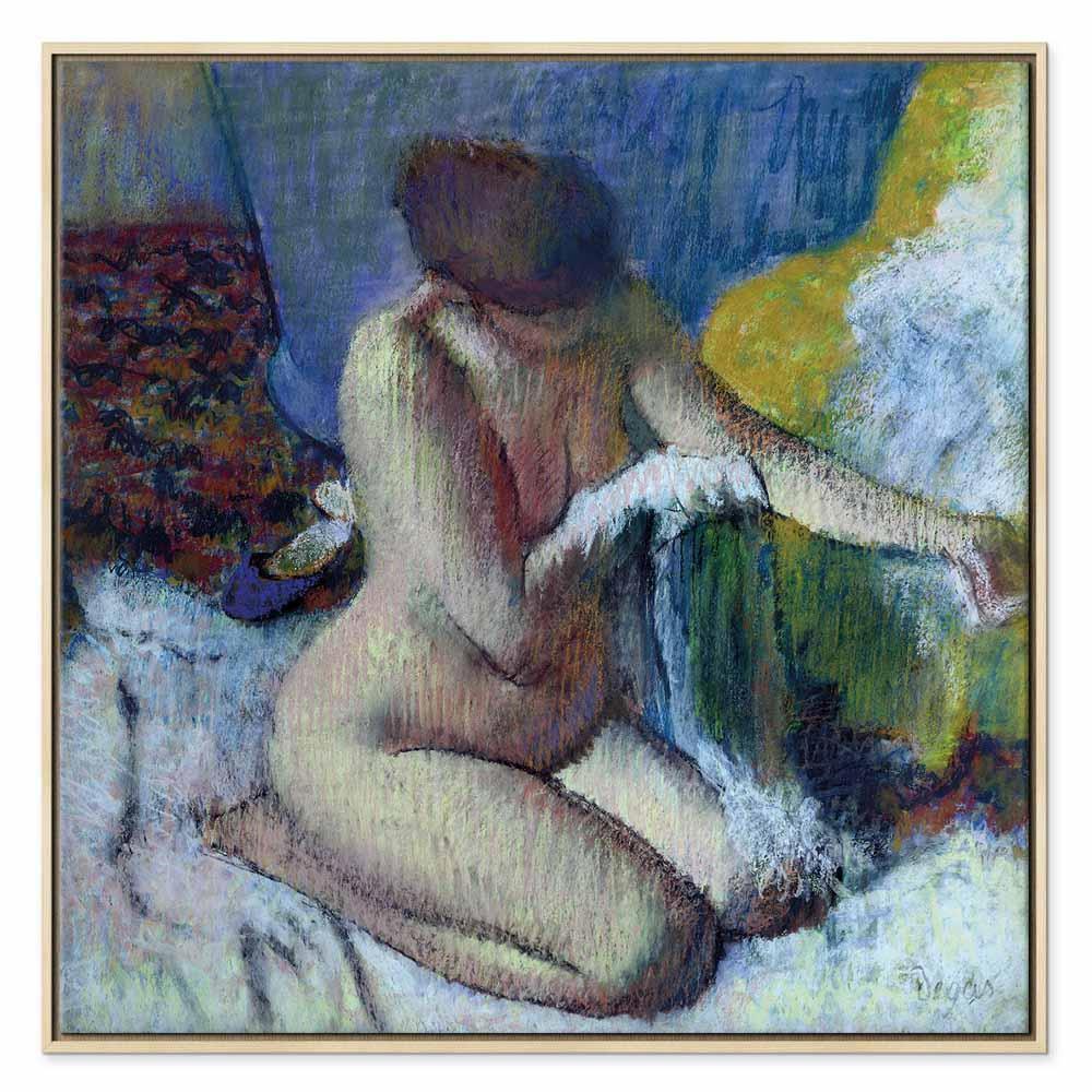 Leinwandbild - Edgar Degas – After the Bath