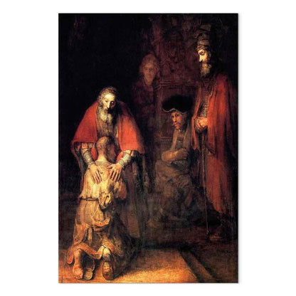 Leinwandbild - Rembrandt – The Return of the Prodigal Son