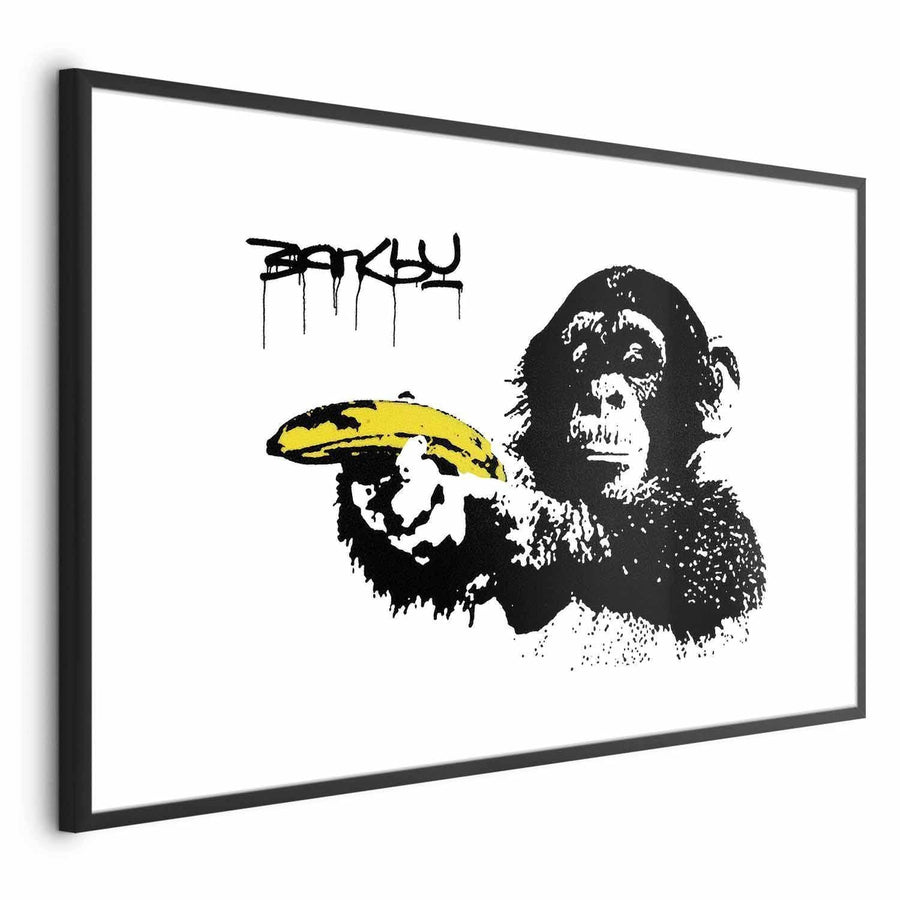 Poster - Banksy: Monkey with a Banana Artgeist