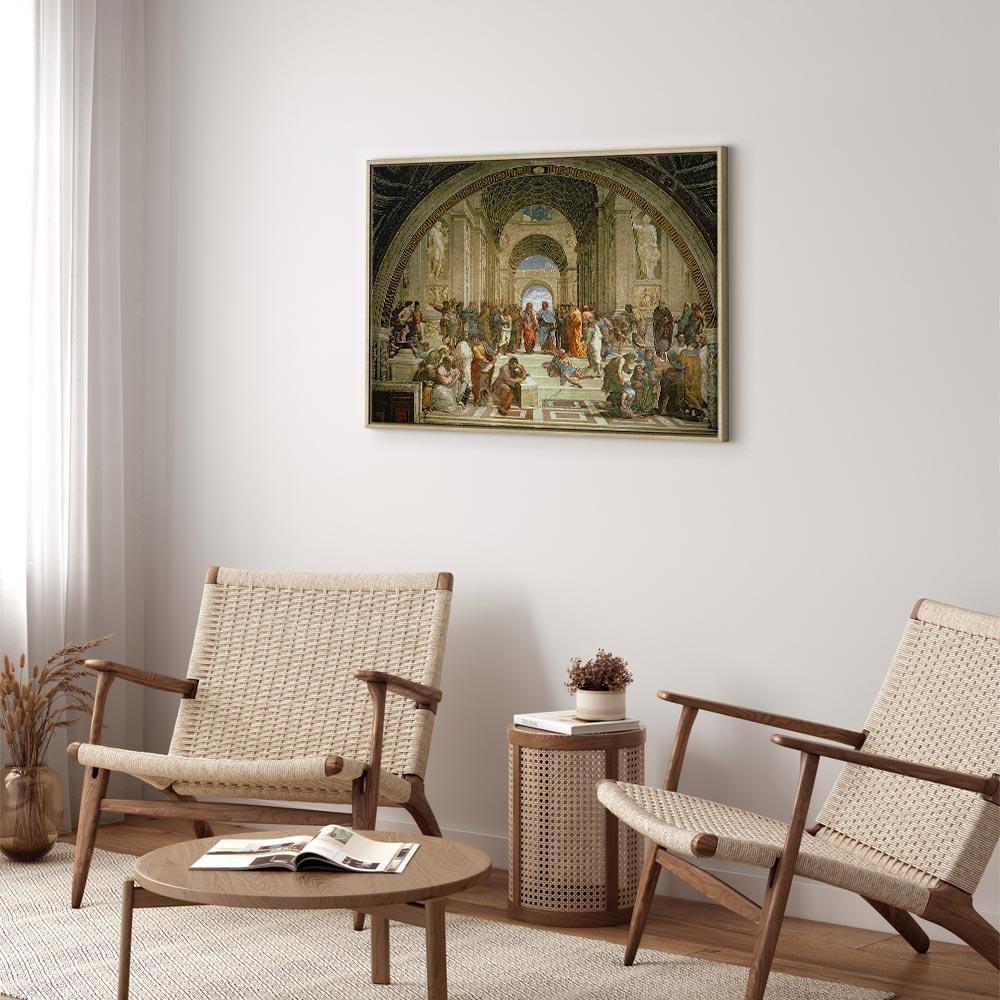 Leinwandbild - Raphael – The School of Athens