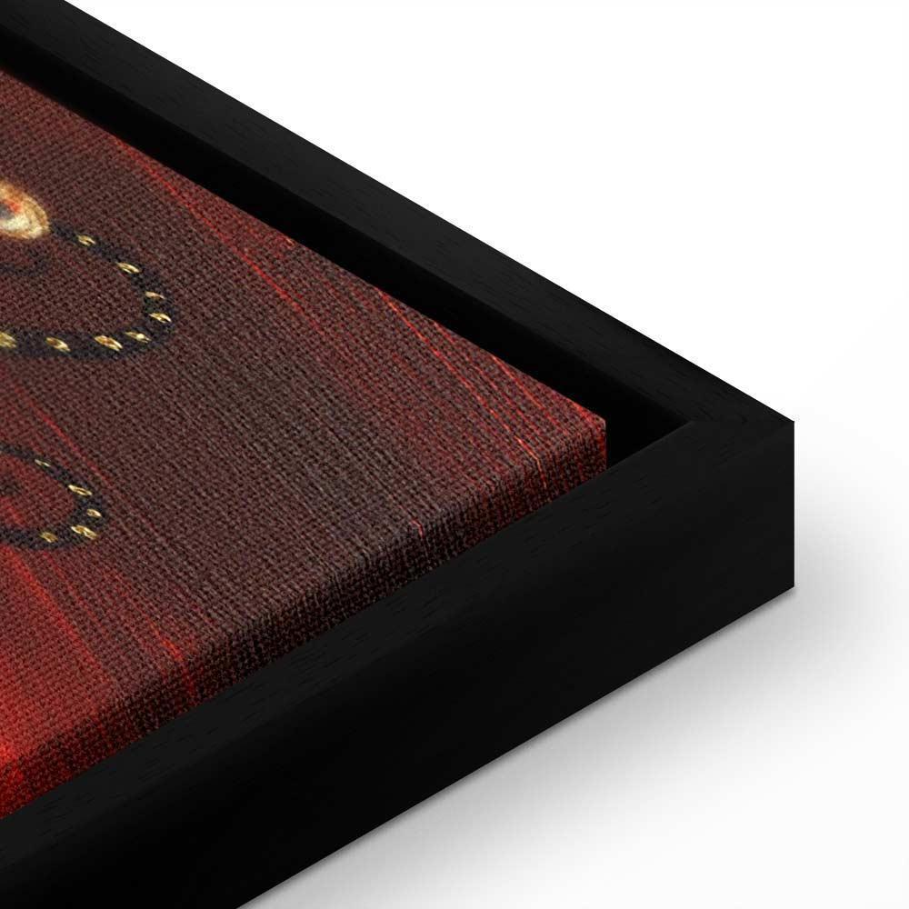 Leinwandbild - Fiery Tree (1 Part) Narrow