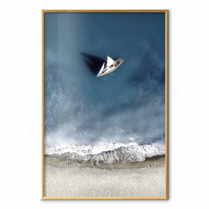Poster - Yacht on the Sea