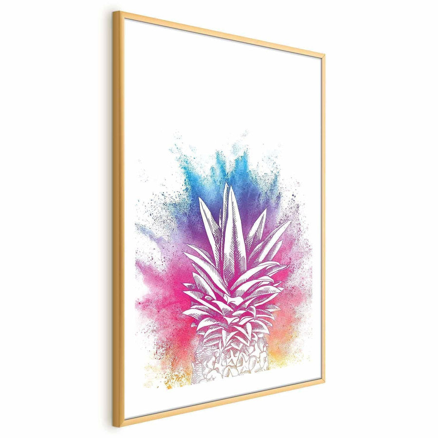 Poster - Colorful Pineapple Artgeist