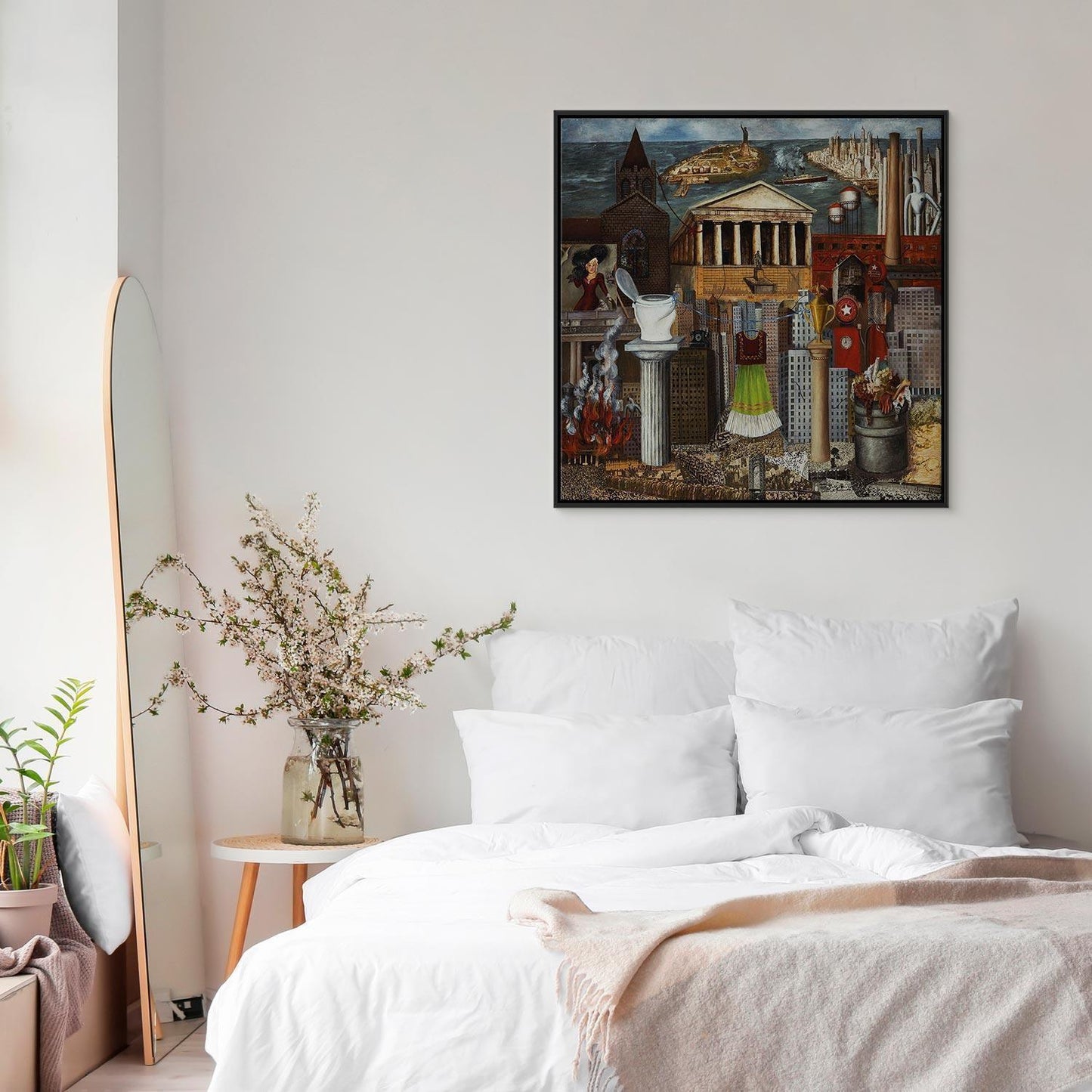 Leinwandbild - Frida Kahlo – My Dress Hangs There