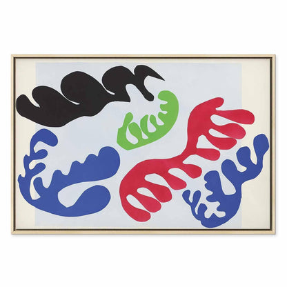 Leinwandbild - Henri Matisse – Lagoon III (from Jazz)