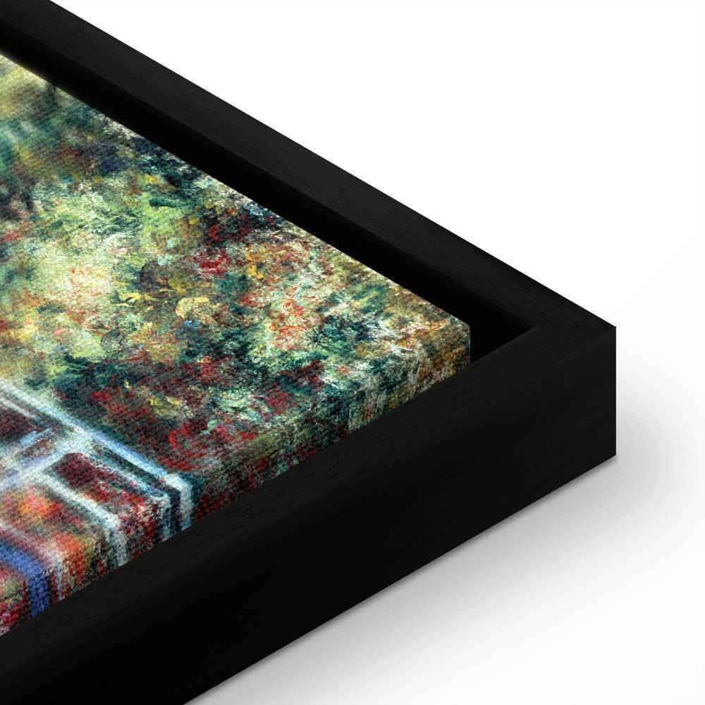 Leinwandbild - Claude Monet – The Japanese Footbridge